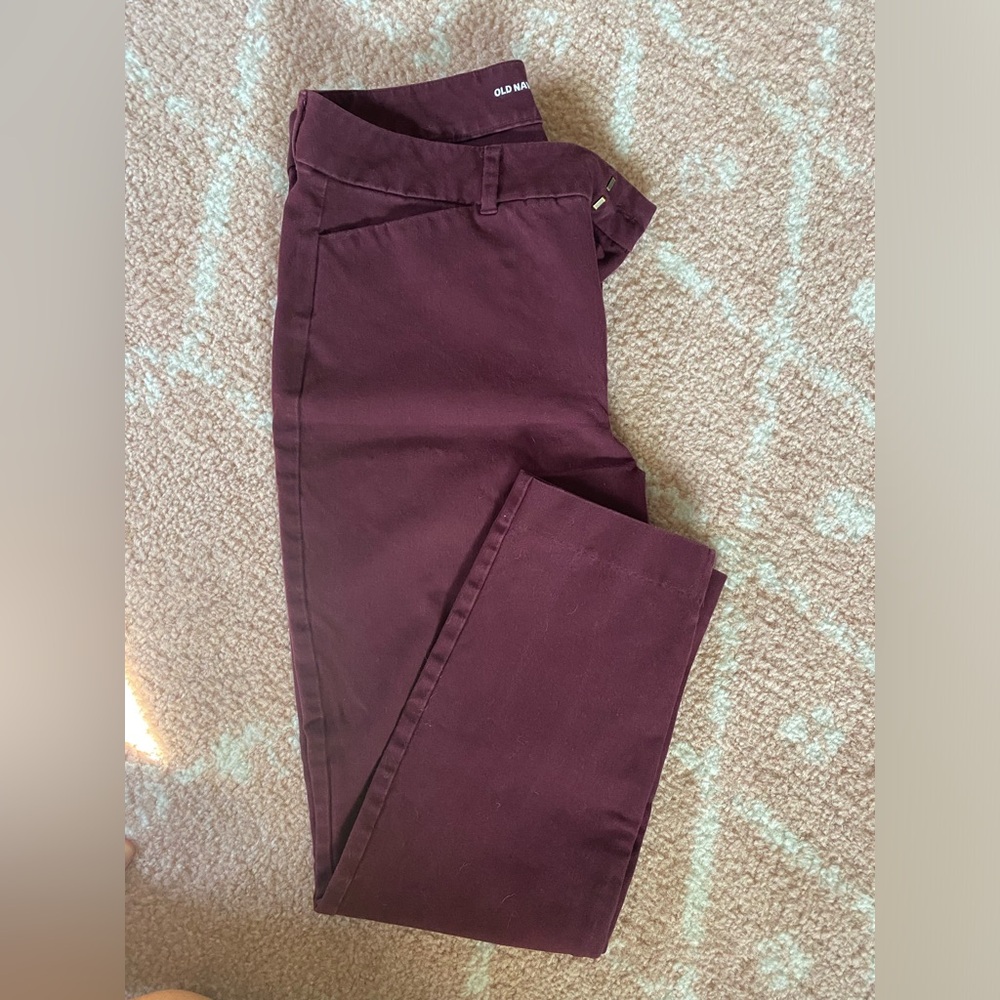 Old Navy Pixie Pants Plum